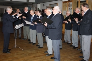 Unser Gemischter Chor am 13.12.2009 im Gildehus Schellhorn