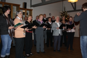 Weihnachtsfeier des gemischten Chores am 13.12.2009 im Gildehus Schellhorn