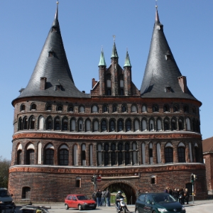 Holstentor in Lübeck - 17.04.2010