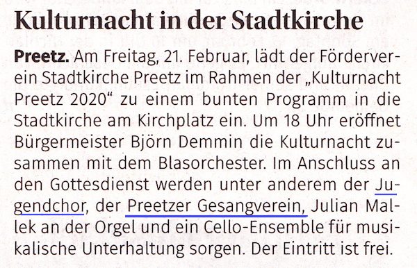 Evangelische Zeitung16-2-2020